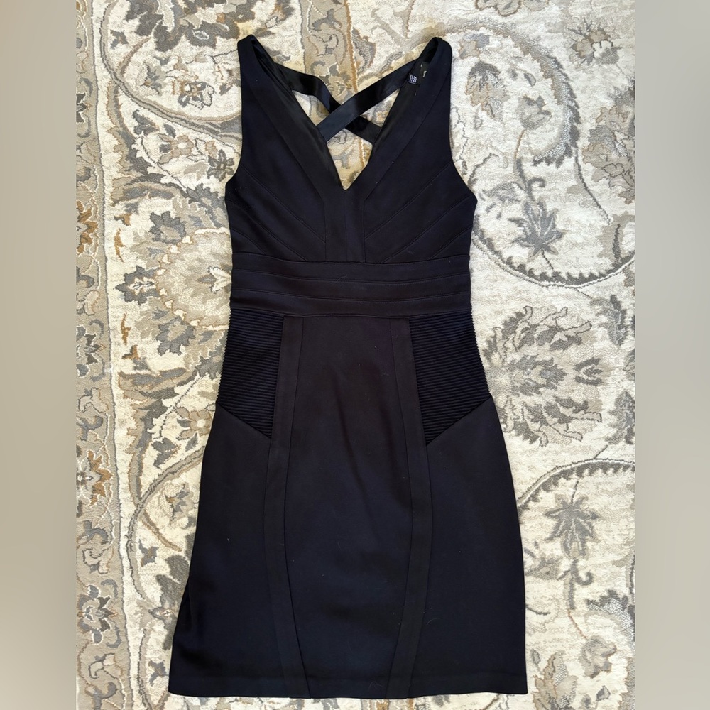 Express black bodycon dress